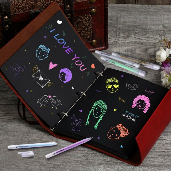 Ohuhu Art Gel Pen Set of 20 Vibrant and Beautiful 10 Colour Set - Image 7
