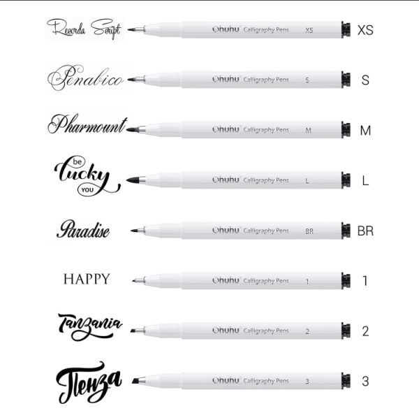 Ohuhu Art Markers Dual Tip Fine & Chisel Oahu Series 320 Colours PLUS Ohuhu FineLine Drawing Pen Set of 8 - Image 4