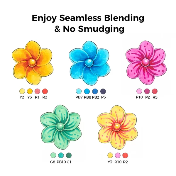 Ohuhu Alcohol Based Art Markers Dual Tip Brush & Fine 120 Colours Honolulu B Series NEW - Image 3